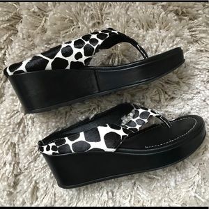 Donald J. Pliner Wedge Sandals